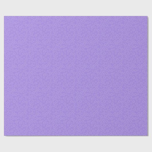 Amethyst Blossom Geschenkpapier (Flach)