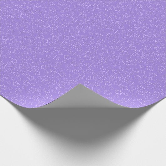 Amethyst Blossom Geschenkpapier (Ecke)