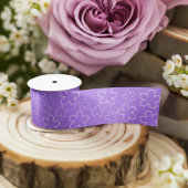Amethyst Blossom Satinband