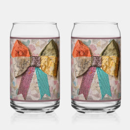 Amethyst Bow Soda Glass Dosenglas