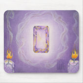 Amethyst Core Gemstone Mousepad (Vorne)