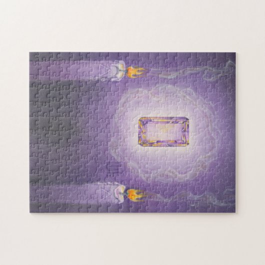 Amethyst Core Puzzle (Horizontal)