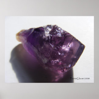 Amethyst Crystal 1 Poster