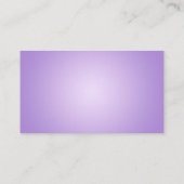Amethyst Crystal Business Cards Visitenkarte (Rückseite)