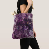 Amethyst Crystal Cleansing Calming Energy Tot Bag Tasche (Von Nahem)