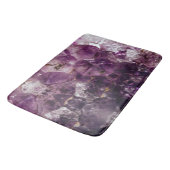 Amethyst Crystal Cleansing Energy Bath Mat Badematte (Schrägansicht)
