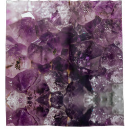 Amethyst Crystal Cleansing Energy Dusche Vorhang