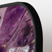 Amethyst Crystal Cleansing Energy Pickleball Schläger (Linke Seite)