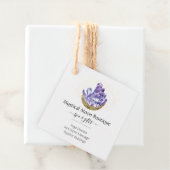 Amethyst Crystal Cluster Gold Crescent Moon Mystic Geschenkanhänger (Beispiel)