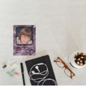 Amethyst Crystal Fotos und Zitat Programm