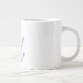 Amethyst Crystal Positive Vibes Tasse (Rechts)