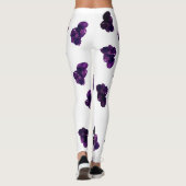 Amethyst Crystal Stone Custom Leggings (Rückseite)