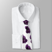 Amethyst Crystal Stone Krawatte (Gebunden)
