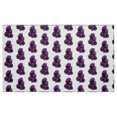 Amethyst Crystal Stone Polyester Poplin Fabric Stoff (Fat Quarter (45,7 x 55,9 cm))