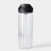 Amethyst Crystal-Themed Pastel Trinkflasche (Rückseite)