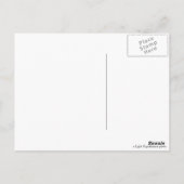 Amethyst Crystals Postkarte (Rückseite)