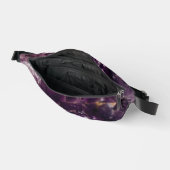 Amethyst Crystals Throw Kissen Bauchtasche (Offen)