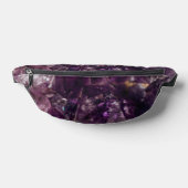 Amethyst Crystals Throw Kissen Bauchtasche (Ablage )
