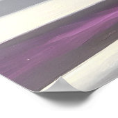 Amethyst Cup - Stilvolle Stillleben Kunst Poster (Ecke)