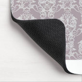 Amethyst Damast Mousepad (Ecke)