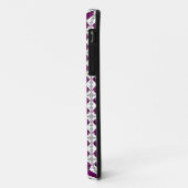 Amethyst Diamond Art, Lila Case-Mate iPhone Hülle (Hinten/Links)
