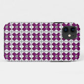 Amethyst Diamond Art, Lila Case-Mate iPhone Hülle (Rückseite (Horizontal))