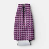 Amethyst Diamond Art, Lila Flaschenkühler (Rückseite)