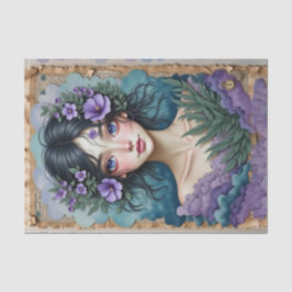 Amethyst Dreamer | Dekoupage Paper 💜 🌧️ Seidenpapier