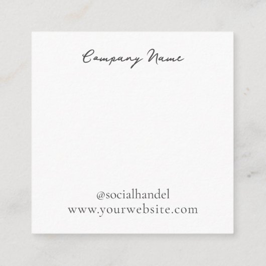 Amethyst Earring Juwelier Display Card Begleitkarte (Rückseite)