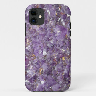 Amethyst-Edelstein aus violettem Kristall Case-Mate iPhone Hülle