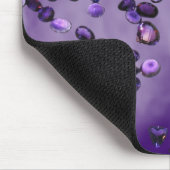 Amethyst-Edelsteine Mousepad (Ecke)