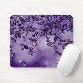 Amethyst-Edelsteine Mousepad (Mit Mouse)