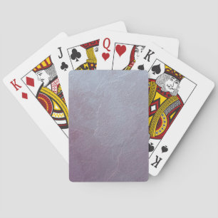 Amethyst-Eis-Abstraktkunst Spielkarten