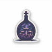 Amethyst-Elixier Aufkleber (Vorderseite)