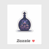 Amethyst Elixir Aufkleber (Blatt)