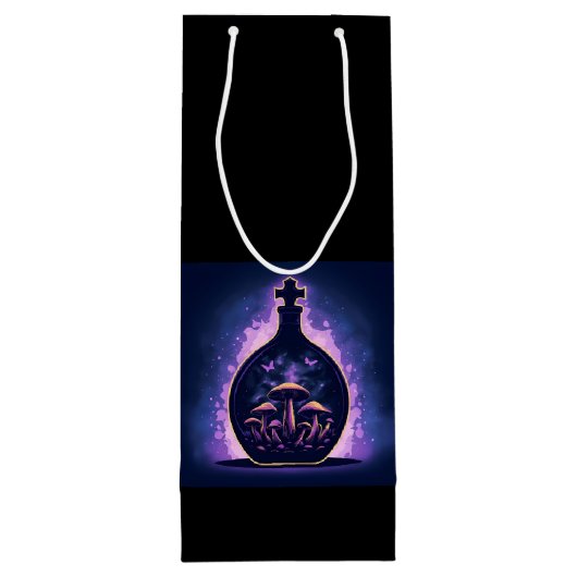 Amethyst Elixir Geschenktüte Für Weinflaschen (Rückseite)