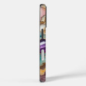 Amethyst & Emerald Crystal Geodes - Eleganter Marm Case-Mate iPhone Hülle (Rückseite / Rechts)