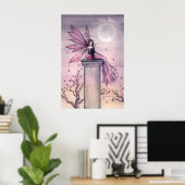 Amethyst Fairy Poster Print von Molly Harrison (Heimbüro)