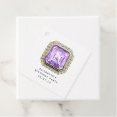 Amethyst Februar Birthstone Geschenkanhänger (Beispiel)