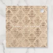 Amethyst Februar Birthstone Geschenkanhänger (Rückseite)