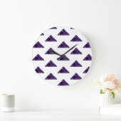 Amethyst, Februar Birthstone Lila große Uhr (Zuhause)