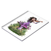 Amethyst feenhafte ~ Bonbon-Melodie Notizblock (Linke Seite)