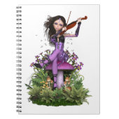 Amethyst feenhafte ~ Bonbon-Melodie Notizblock (Vorderseite)