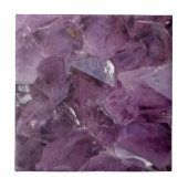 Amethyst Foto Keramik Tile Fliese (Vorderseite)