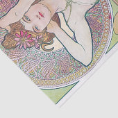 Amethyst (Four Jewels), Alphonse Mucha Seidenpapier (Ausschnitt)