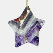 Amethyst Gebirgsquarz Keramikornament (Rechts)