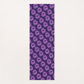 Amethyst gegen Mitternacht Yogamatte (Vorderseite)