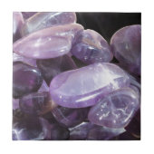 AMETHYST geistiger lila Edelstein Fliese (Vorderseite)