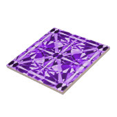 Amethyst Gemstone Fliese (Seite)