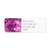 Amethyst Gemstone Image Shiny und Funkelnd (Vorne)